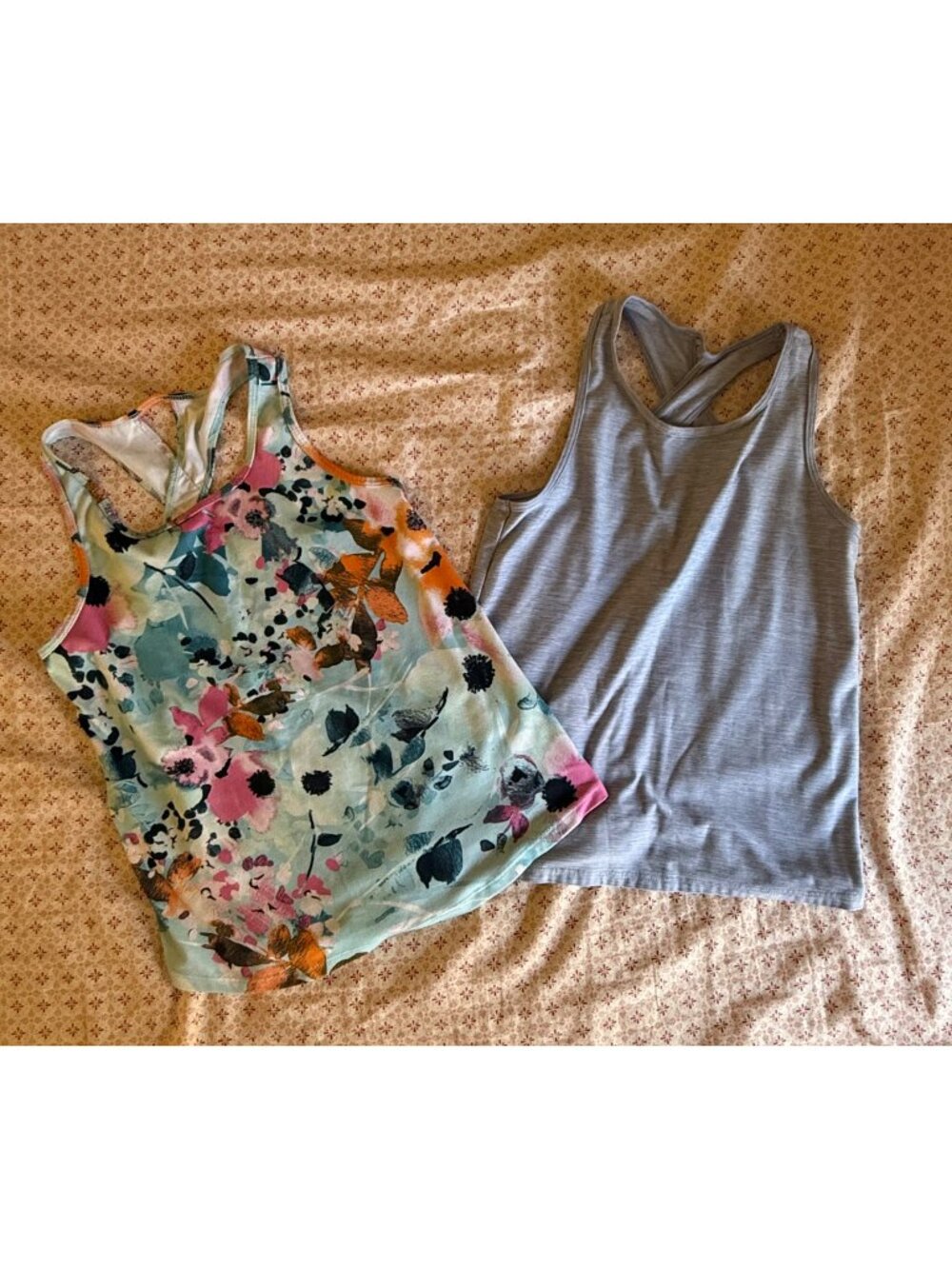 Set of 2 Active Girls Shirts Tek Gear and Jumping Bean Size 6-7